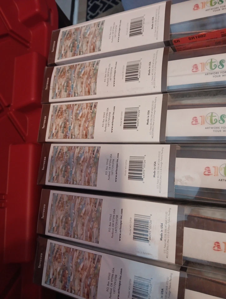 Película decorativa para ventanas Artscape Terrazzo 24" x 36" 01-0709 6 piezas Foto 4 de 4