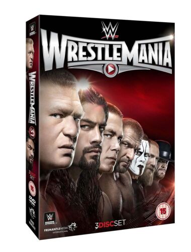 WWE: WrestleMania 31 (DVD) John Cena Brock Lesnar Roman Reigns (UK IMPORT) - Picture 1 of 6