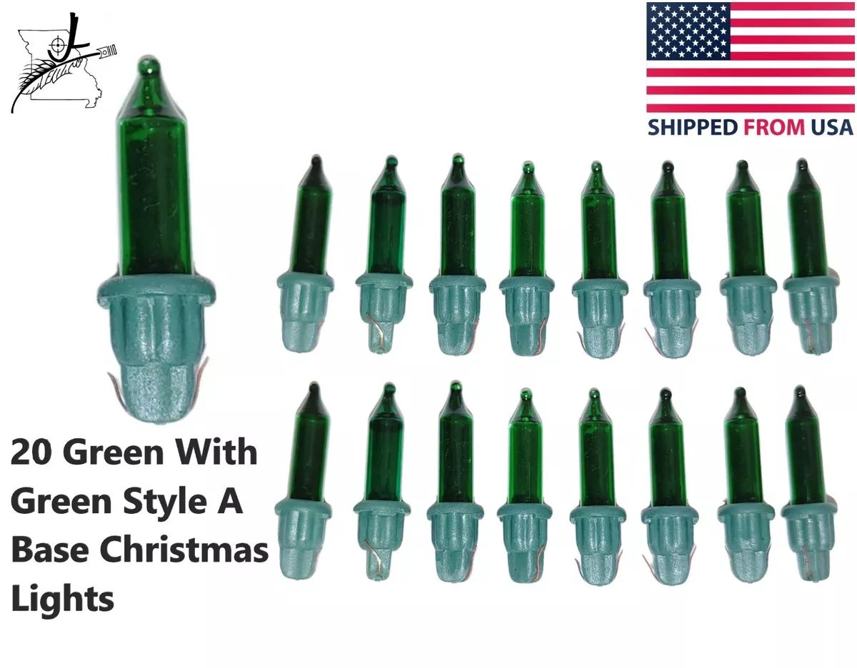 Replacement incandescent sale christmas light bulbs