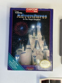 Disney Adventures in the Magic Kingdom NES CIB Capcom Tested Working