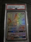 PSA 9 Mewtwo GX Rainbow Rare 76/73 Shining Legwnds