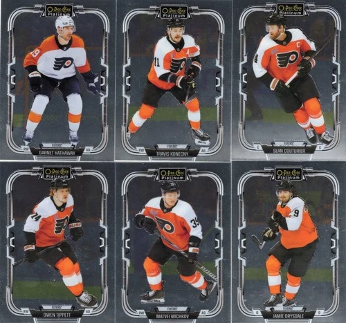 2025-26 UPPER DECK O-PEE-CHEE PLATINUM BASE TEAM SET - PHILADELPHIA FLYERS