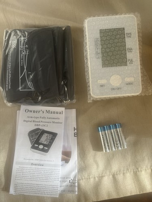 #ad #ad DBP 2141 Wrist type Fully Automatic Digital Blood Pressure Monitor Tested $14.00