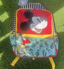 Mickey Mouse Backpack New From Disney Store with Tags New with Tags