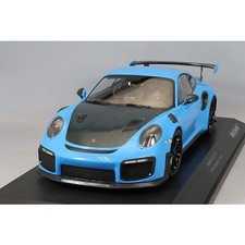 Minichamps Porsche 911 GT2 RS 991.2 Blue Black Wheels 2018 1/18