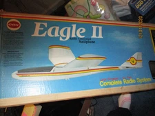 Vintage Cox Eagle II Remote Control Sailplane R11 22