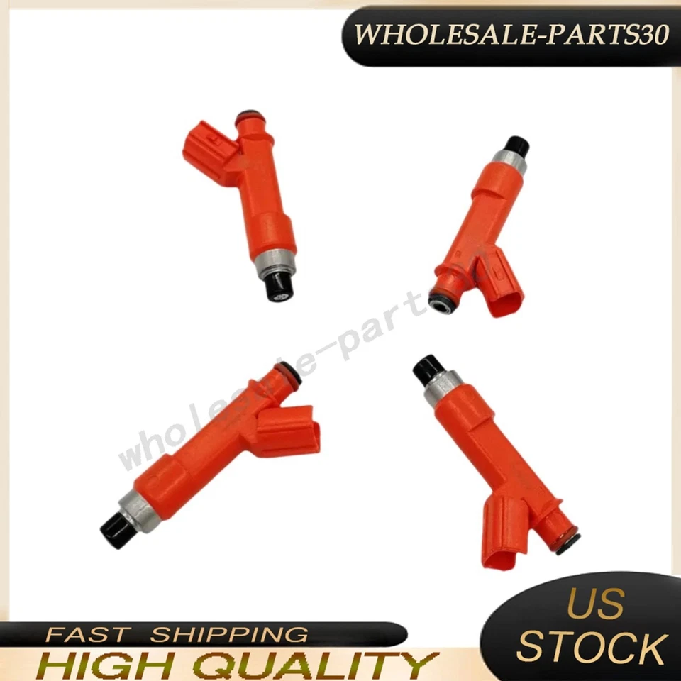 4x Inyectores de combustible para Toyota Corolla 1,8 L 1998-2008 y Matrix 1,8 L 2003-2008 Foto 4 de 4