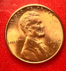 1952-S Lincoln Wheat Cent Penny GEM RD BU From an Original Bank Roll