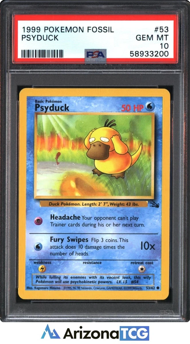 Pokémon TCG Professional Sports Authenticator (PSA) Fossil Grade
