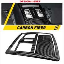 For Honda Civic 2016-2020 Glossy Carbon Fiber Interior Decal Trim Accessories