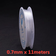 Iyoe 0.5-1.5Mm Elastic Cord String Transparent Elastic Thread for Jewelry Making
