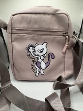 New Cute Kawaii Anime Pokemon Mewtwo  Crossbody Bag Purse Accessory