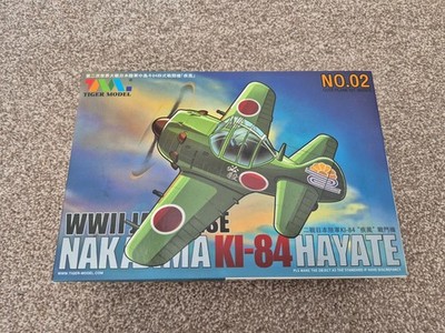 1/72 CLASSIC TIGER MODEL JAPANESE NAKAJIMA KI-84 HAYATE PLANE MODEL KIT NO.02