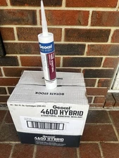 Geocel 4600 Limestone Hybrid Structural Sealant & Adhesive Caulk Case 24 Tubes