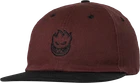 SPITFIRE LIL BIGHEAD HAT ADJ-BURGUNDY/BLK