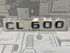 NOS orig. Mercedes C140 W140 CL 600 Typenschild Typenkennzeichen Heckdeckel 