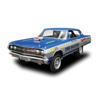 Amt 1/24 1965 Chevy Chevelle Awb Time Machine Plastikmodell AMT1302