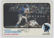 1973 Topps High Number Davey Johnson #550 16ez