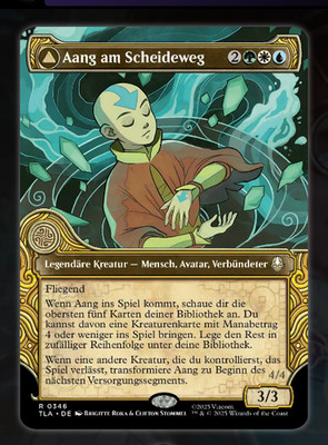 Aang am Scheideweg / at the Crossroads  - AVATAR -  deutsch  (n-mint +)  *Extra*