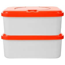 3 PCS Plastic Tissue Box Baby Travel Wipes Dispenser for Bathroom Holder
