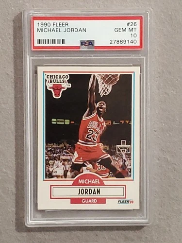 1990 Michael Jordan Fleer #26 PSA 10