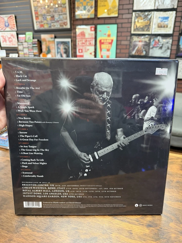 David Gilmour - The Luck And Strange Concerts LIVE - 4LP Vinyl Box Set - NEW! - Image 3 of 3