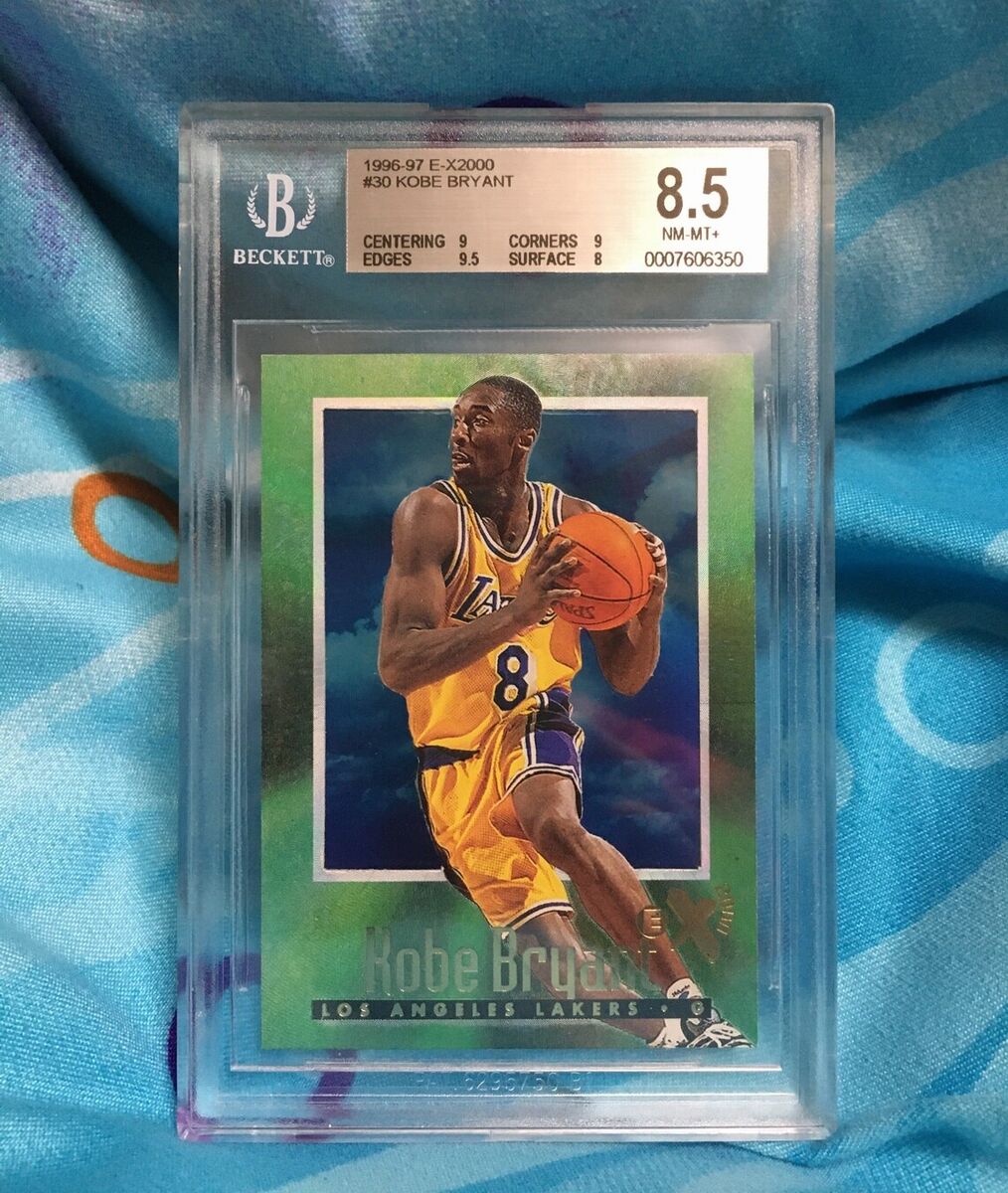 Kobe Bryant Rookie 1996-97 Skybox EX-2000 #30 RC BGS 8.5 NM-MT+ Lakers  E-X2000