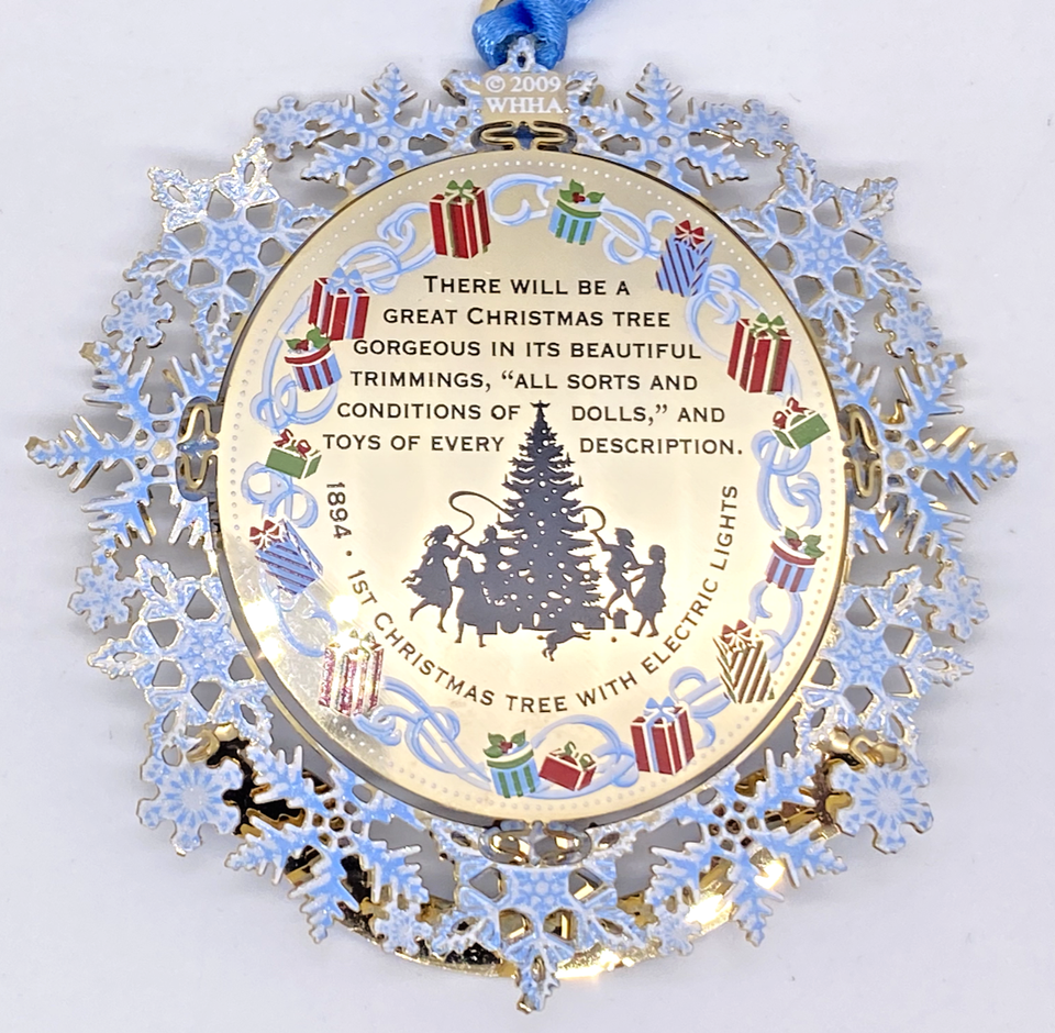 White House Historical Association 2009 Christmas Ornament Grover