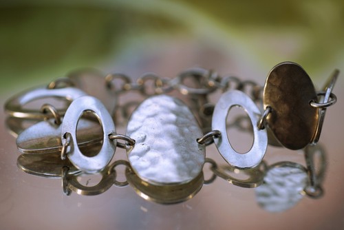 Vintage Sterling Silver 925 Bracelet Panel 27.56g