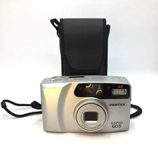 PENTAX ESPIO 60S Fully Automatic  Compact 35mm Roll Film Camera With Case