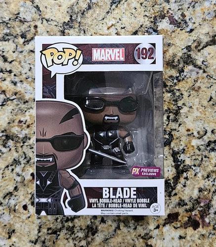 Funko Pop! Marvel Blade #192 | Exclusivo Cazador de Vampiros | NUEVO en Caja