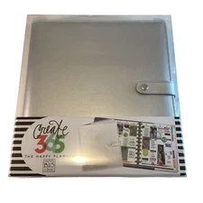 THE HAPPY PLANNER Create 365 Deluxe Cover SILVER BIG Binder
