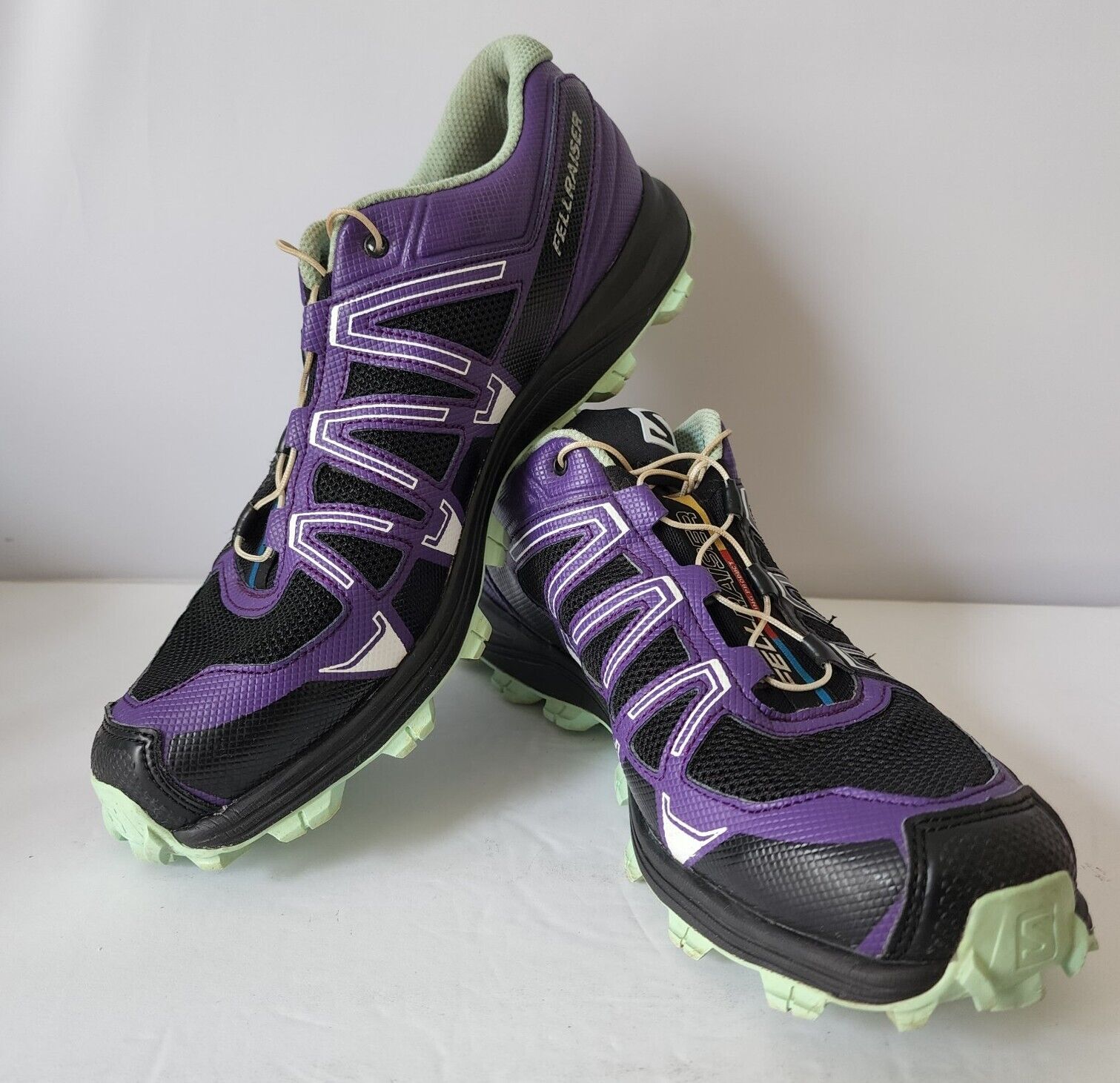 Salomon Shoes Women Fellraiser Contragrip Low 352947 Purple sz 9 | eBay