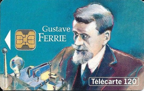 FRANKREICH - 437 - FERRIE Figuren Telekom 8 - OB1 - 120U - Auflage 400.000ex - sehr guter Zustand