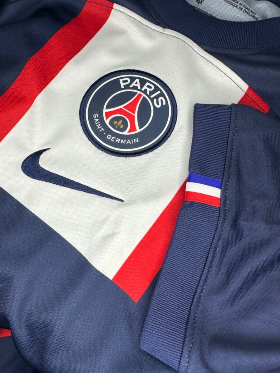 未着用 NIKE 22/23パリサンジェルマン ホーム DM1844-411 Nike Paris Saint-Germain Team PSG Men's Jersey 22/23 Size M