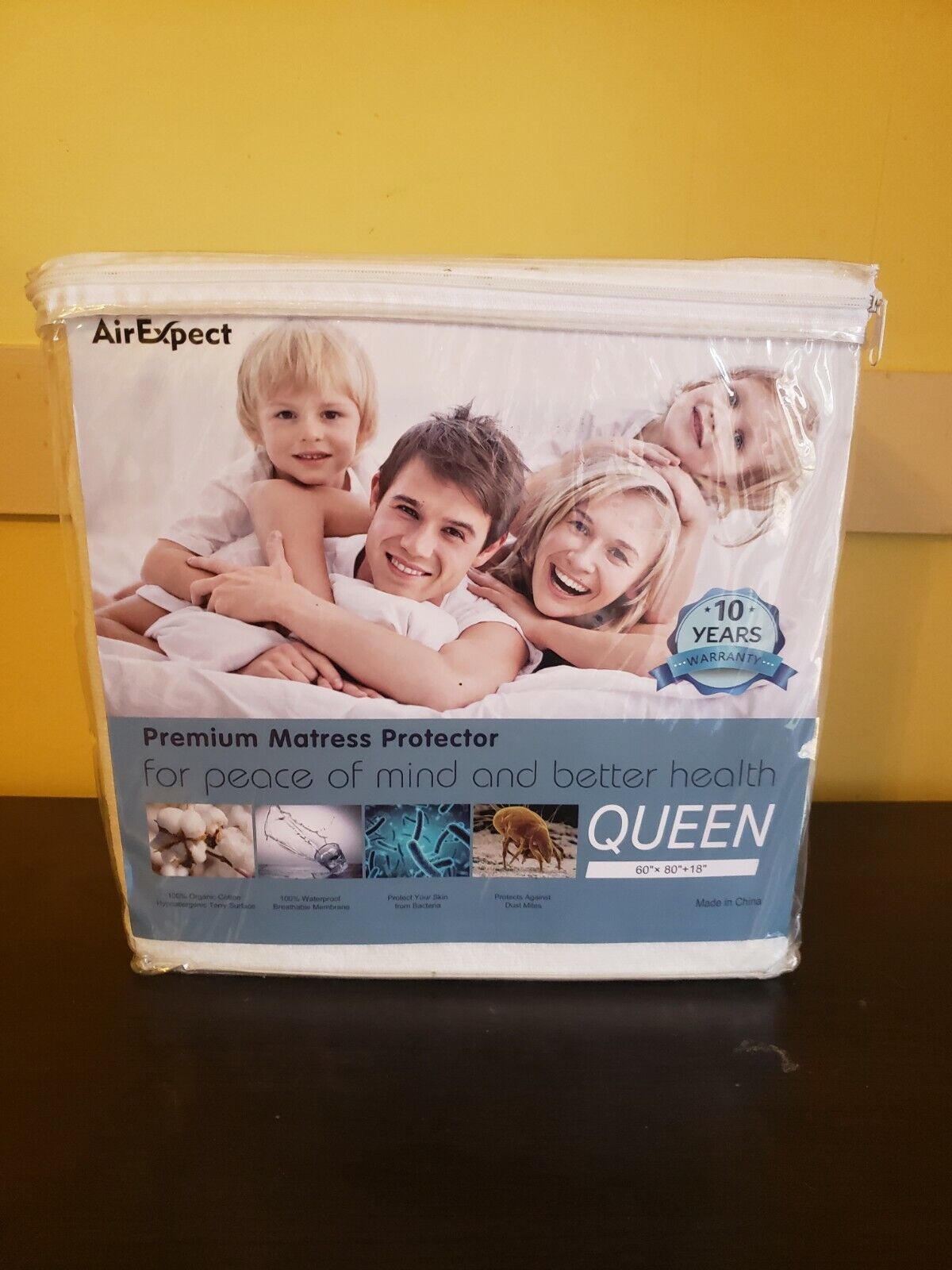 Air Expert Limited time sale Premium Matress Protector Branded goods White 60