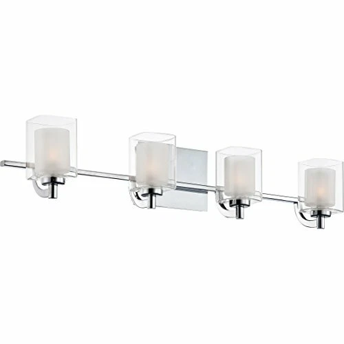 Quoizel KLT8604CLED 4-Light Kolt Bath Light in Polished Chrome - Picture 2 of 9