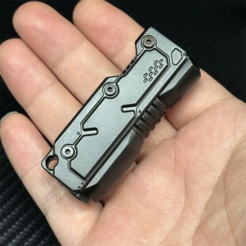 Maulkorb EDC Fidget Slider Zinklegierung Zappelspielzeug ADHS Konzentration Spielzeug Männer Geschenke - Bild 3 von 15