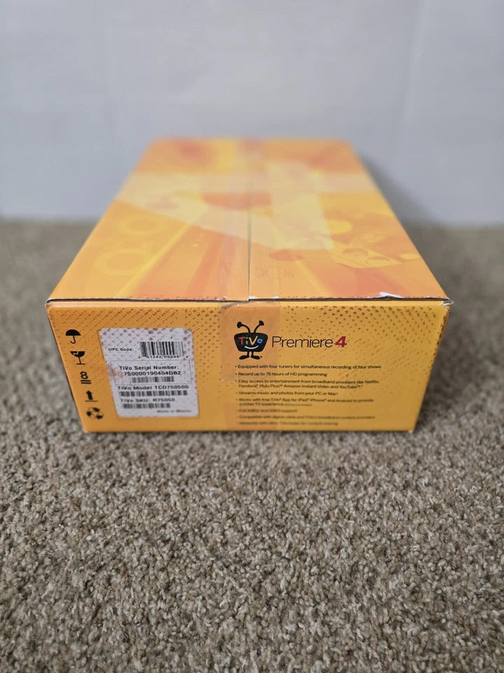 TiVo Premiere 4 Model TCD750500 - 75 HD Hours of Recording - Brand New - Image 3 of 4