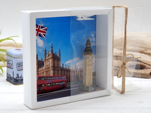 Geldgeschenk Verpackung Urlaub London England Reise Geburtstag Weihnachten - Bild 3 von 6