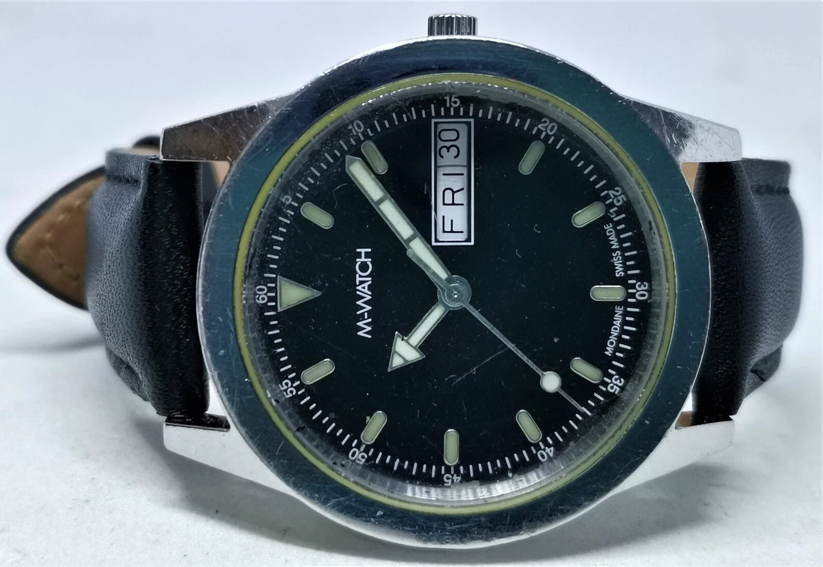 Mondaine Watch Ltd Military Style M Watch Model A667.30227 Swiss