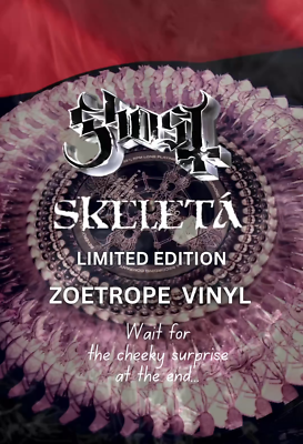 GHOST Skeleta ZOETROPE Vinyl LP x/6000 **GRUCIFIX CRUCIFIX VARIANT