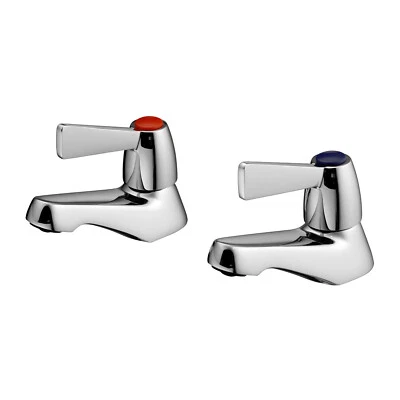 Armitage Shanks S7185AA Chrome Alterna Quarter Turn Lever Handle Basin Taps