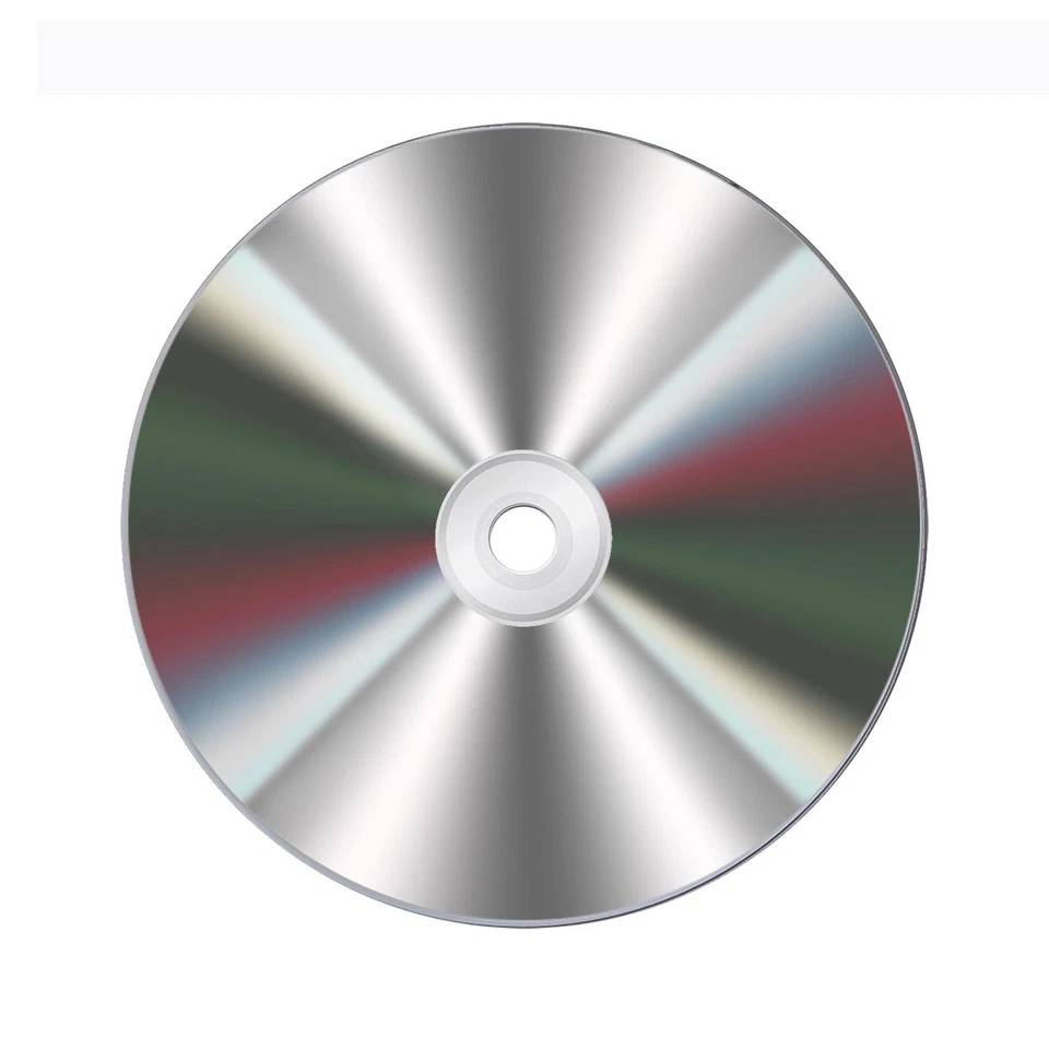 50pcs Blu-ray Blank Disc 25GB BD-R 10X White Inkjet Full Face Printable Spindle - Image 3 of 4