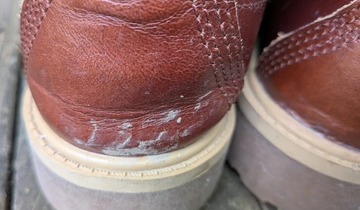 Timberland Botas Junior de Cuero Talla 5M Primaloft 200 Gramos Impermeables al Aire Libre Foto 4 de 4