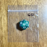 🎲 MTG d20 Spindown 20-sided Life Counter die dice - Kaldheim - KHM - Green 651