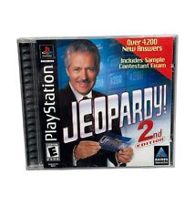 Jeopardy 2nd Edition (Sony PlayStation 1, 2000) Complete and Tested