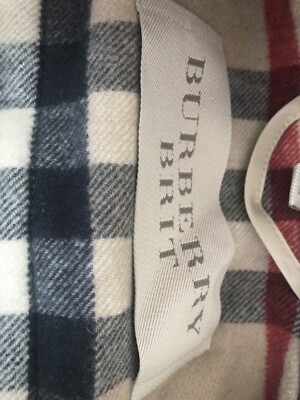 BURBERRY BRIT CARAMEL WOOL DUFFLE COAT WOMENS US4 | eBay