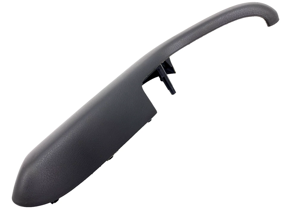 AUDI S4 2004-2007 PASAJERO PUERTA TRASERA DERECHA PANEL REPOSABRAZOS CUERO NEGRO OEM Foto 3 de 4