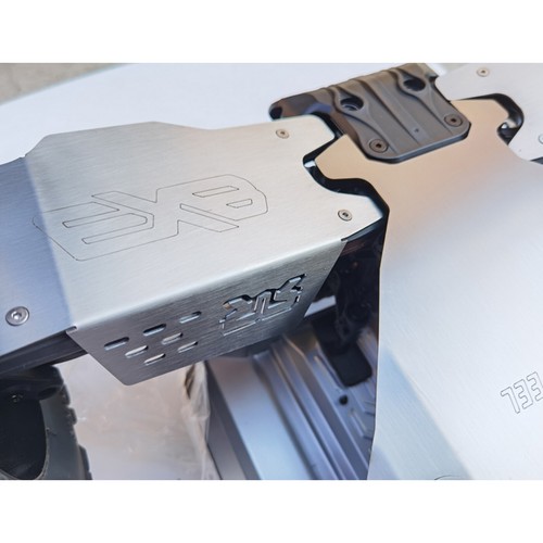 Für 1/5 Arrma Kraton EXB 8S Edelstahl Chassis Panzer Antikollisionsplatine - Bild 5 von 14